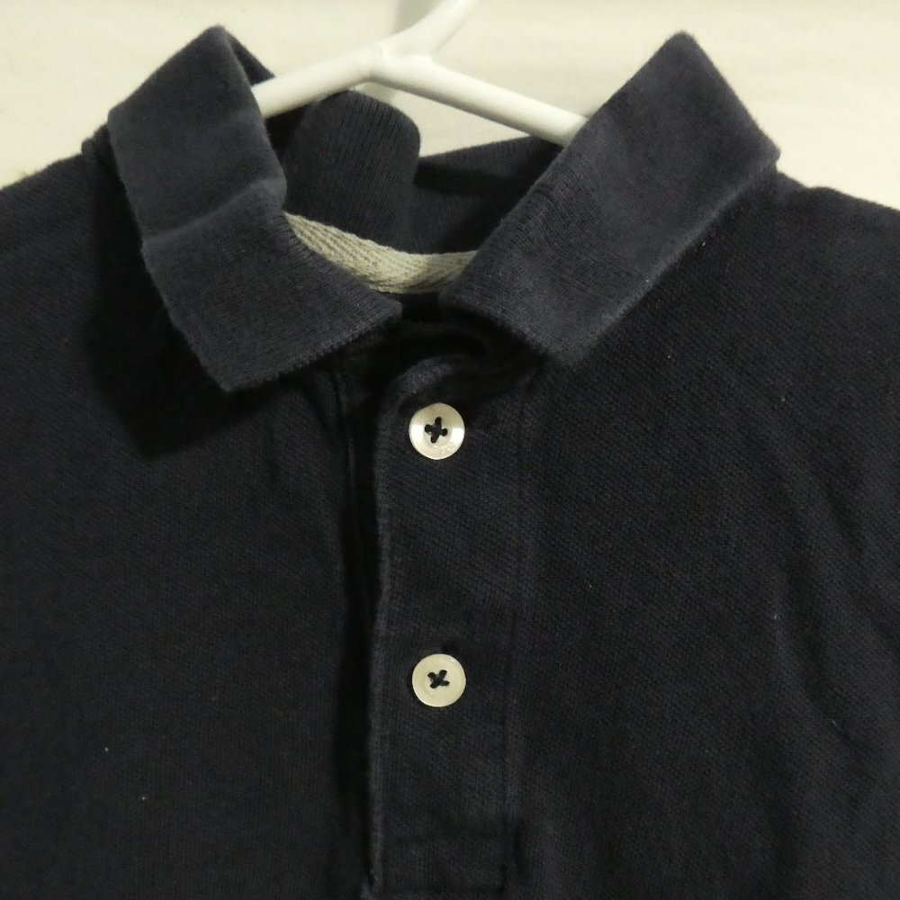 GAP KIDS small (6-7 years) navy short sleeve polo EUC